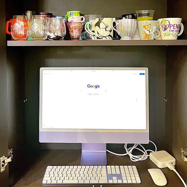 カップボード/子供を見ながら仕事/在宅勤務/リモートワーク/食器棚...などのインテリア実例 - 2023-01-20 09:14:31