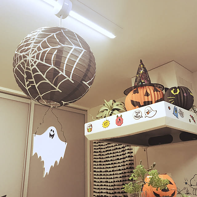 RoomClipアンケート/ハロウィン/フェイクグリーン/ダイソー/雑貨...などのインテリア実例 - 2019-10-13 20:12:44