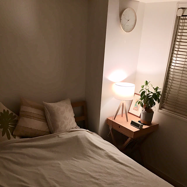 ベッド周り/cosin/無印良品/IKEA/観葉植物のインテリア実例 - 2018-09-28 21:45:06