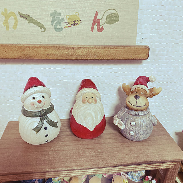 トナカイ/雪だるま/サンタクロース/クリスマス/ナチュラルキッチンの雑貨...などのインテリア実例 - 2020-11-07 17:05:35