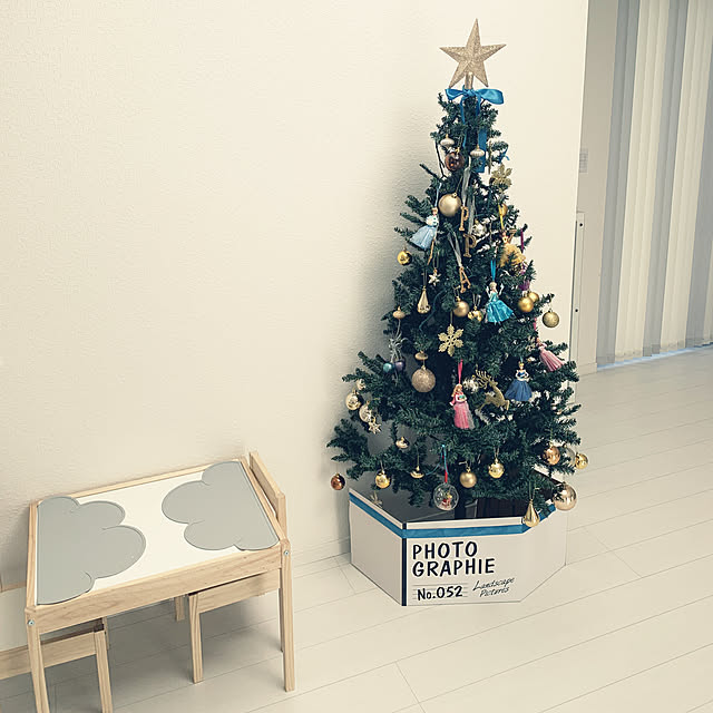 リビング/クリスマスツリー/クリスマス/シンプル/イケア...などのインテリア実例 - 2018-11-24 11:22:10