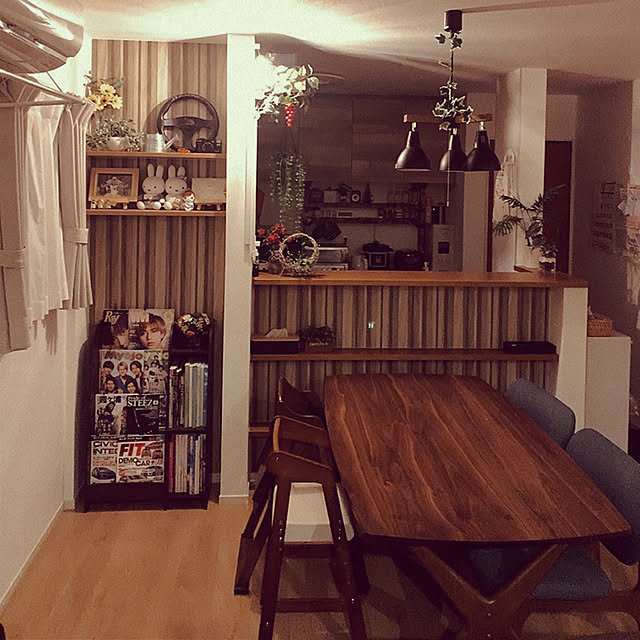 ニトリ/フェイクグリーン/DIY/100均/雑貨...などのインテリア実例 - 2021-10-22 22:30:46
