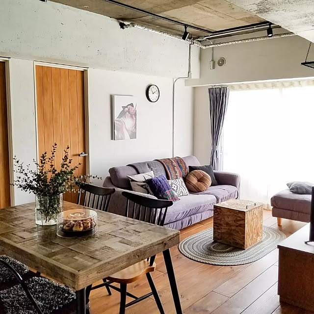 部屋全体/無垢の床/リノベーション/RC北海道支部/マンションリノベーション...などのインテリア実例 - 2022-02-03 23:07:04