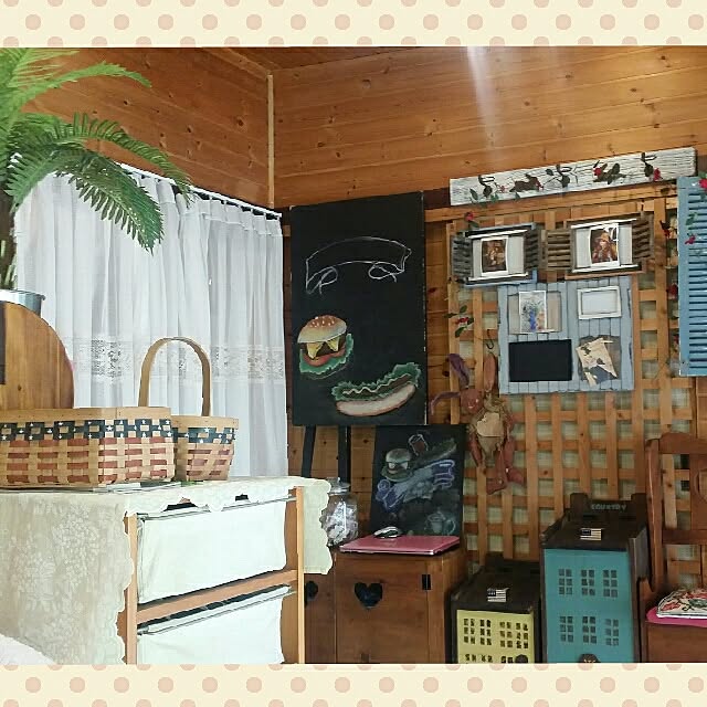 ベッド周り/ナチュラル/DIY/カントリーテイスト/ドライフラワー...などのインテリア実例 - 2015-04-02 21:04:50