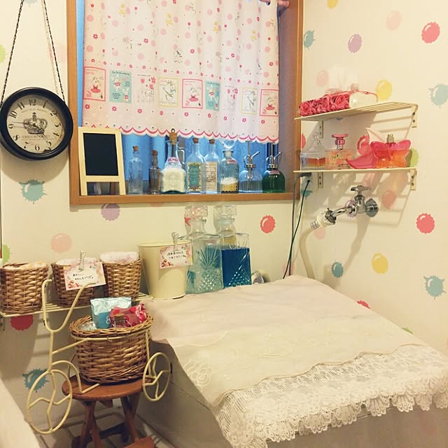 バス/トイレ/ナチュラル/雑貨/100均/セリアのインテリア実例 - 2015-04-03 16:50:59
