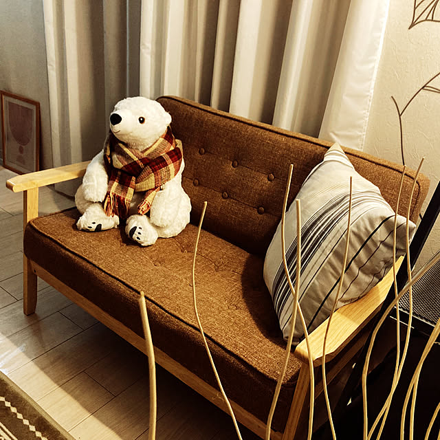 リビング/ソファ/照明/IKEA/一人暮らし...などのインテリア実例 - 2026-01-24 19:47:46