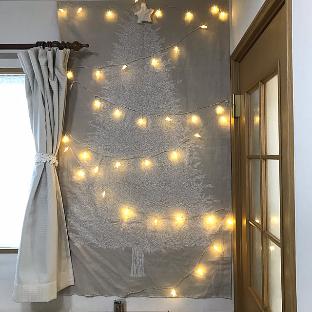 棚/クリスマス/白が好き/カメラマーク消し/星型ライト...などのインテリア実例 - 2024-12-21 14:01:49