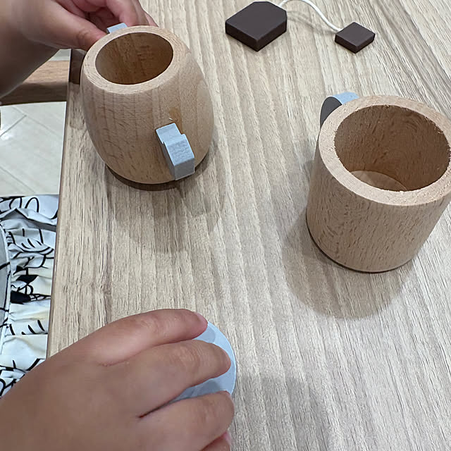 机/おままごとカフェ/おままごと/おままごとセット/木のおもちゃが好き...などのインテリア実例 - 2025-04-06 13:49:55