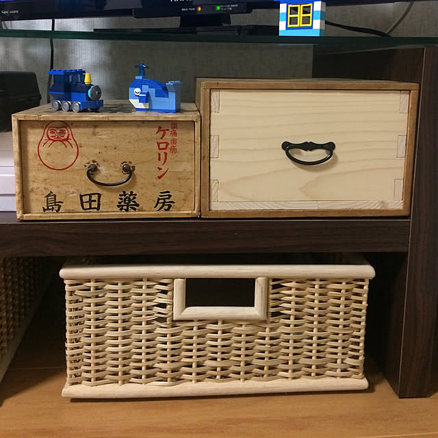 古道具/無印良品/一人暮らし/組み接ぎ/リビングのインテリア実例 - 2019-05-02 20:12:44