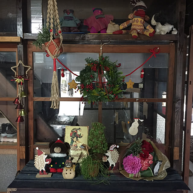 壁/天井/クリスマス/ハンドメイドのインテリア実例 - 2017-12-19 21:29:06