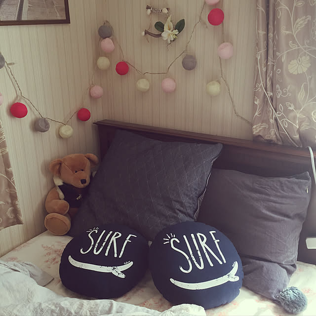 ベッド周り/surfer's roomのインテリア実例 - 2017-10-01 12:24:21