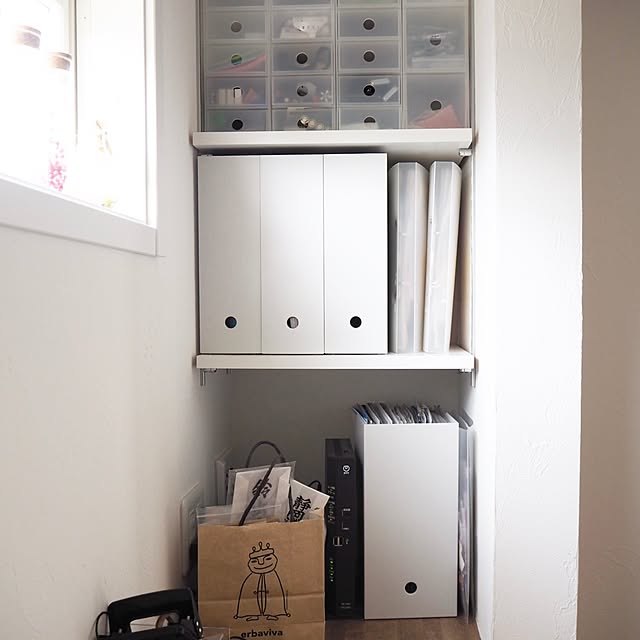 棚/Muji/無地/無印良品 収納/無印良品...などのインテリア実例 - 2017-05-14 09:15:11