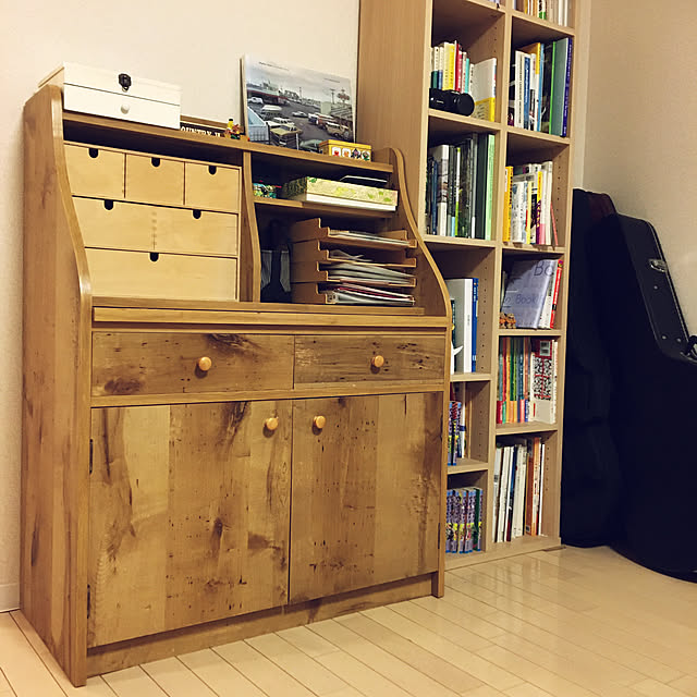 イケア収納/IKEAの雑貨/IKEA/イケア/学習机周り...などのインテリア実例 - 2020-05-25 22:27:50