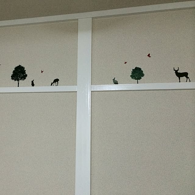 壁/天井/ウォールステッカーのインテリア実例 - 2015-04-03 17:22:51