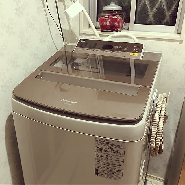 バス/トイレ/洗濯機/泡洗浄/Panasonic洗濯機/バス/トイレ...などのインテリア実例 - 2019-01-20 19:17:10