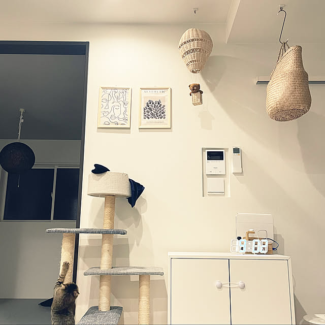アートポスター/IKEA/カインズホーム/キャットタワー/建売住宅...などのインテリア実例 - 2022-03-05 19:04:45