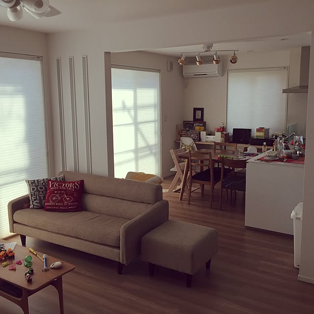 部屋全体/ナチュラル/ソファのインテリア実例 - 2015-09-23 13:50:08