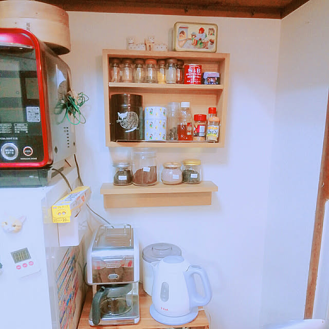 キッチン/無印良品/ナチュラル/北欧のインテリア実例 - 2019-01-14 18:27:53