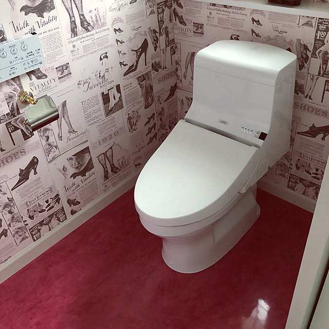 白が好き TOTOトイレのおしゃれなアレンジ・飾り方のインテリア 白が好き TOTOトイレのおしゃれなアレンジ・飾り方のインテリア