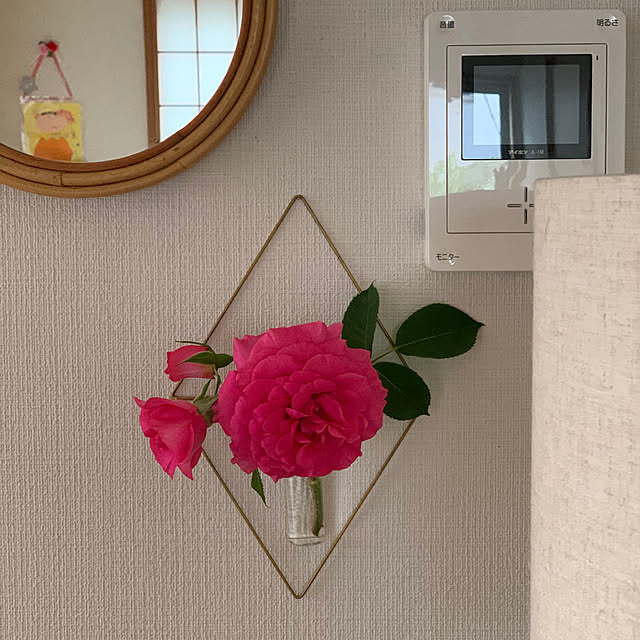 壁/天井/花のある暮らし/バラのある暮らし/くつろぎ時間のインテリア実例 - 2024-05-01 10:59:34