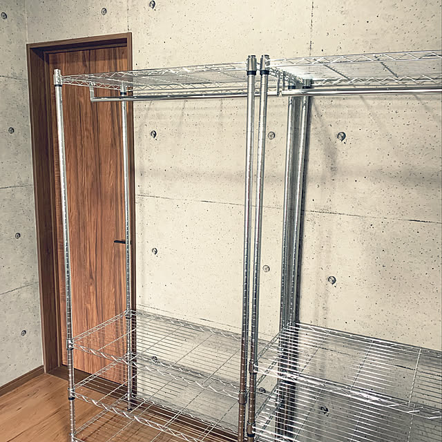 クローゼット メタルラックのおすすめ商品とおしゃれな実例 クローゼット メタルラックのおすすめ商品とおしゃれな実例