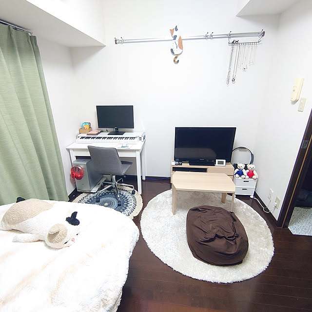 部屋全体/Francfranc/ダイソー/ニトリ/6.5畳...などのインテリア実例 - 2021-03-27 18:46:18