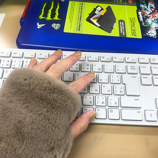 机/仕事のお供/あったかグッズ/モコモコ/ハンドウォーマーのインテリア実例 - 2024-12-02 16:58:50