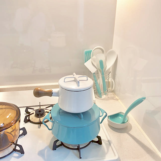 DANSK ダンスク ソースパン 1QT フタ付き 片手鍋13cm ホーロー
