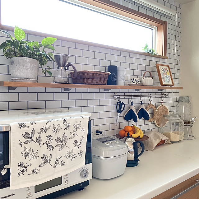 植物/グリーンのある暮らし/観葉植物のある暮らし/キッチン/シンプルライフ...などのインテリア実例 - 2022-03-02 09:57:02