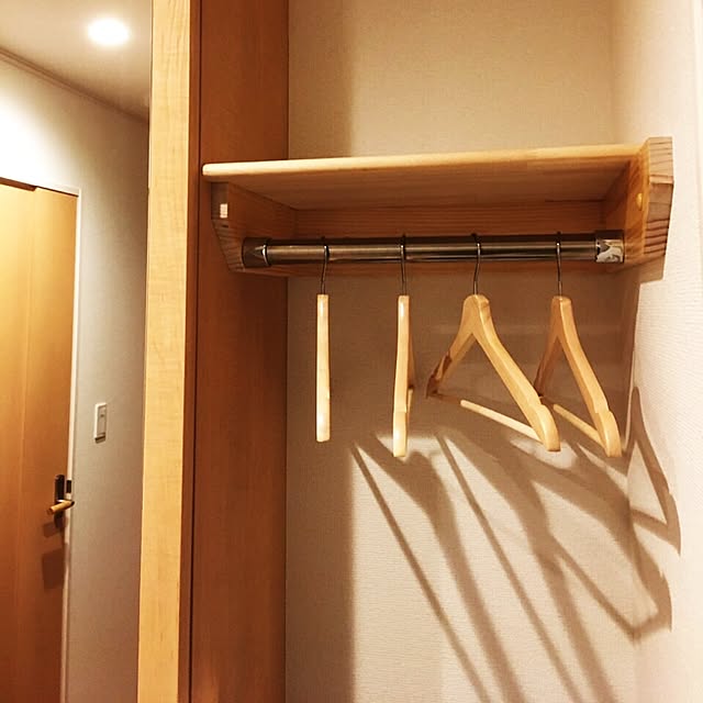 Sukoshi_FushigiのIKEA (イケア)-IKEA(イケア) BUMERANG ナチュラル 30167102 洋服ハンガー8本セットの家具・インテリア写真