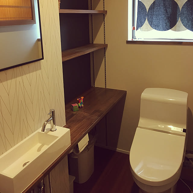 バス/トイレ/トイレ可愛いくしたい/棚に何か置きたいのインテリア実例 - 2018-09-27 11:43:25
