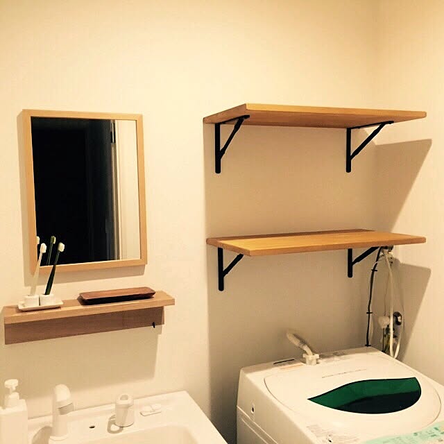 バス/トイレ/ナチュラル/DIY/北欧のインテリア実例 - 2015-11-11 21:25:50