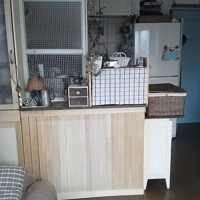 キッチン/手作りカウンターキッチン/ハンドメイド/DIYのインテリア実例 - 2016-08-12 20:30:46