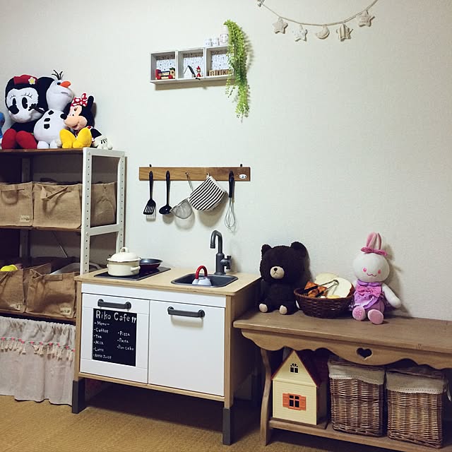 部屋全体/賃貸/賃貸でも楽しく♪/子供と暮らす。/おもちゃ収納...などのインテリア実例 - 2016-10-14 17:35:26