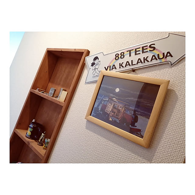 壁/天井/二階廊下壁/息子部屋前/ニッチ/88TEES...などのインテリア実例 - 2020-03-15 01:47:14