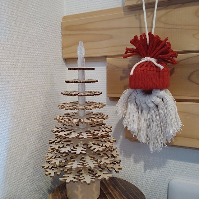 玄関/入り口/クリスマス/いいね！ありがとうございます♪/ハンドメイドのインテリア実例 - 2023-11-15 11:39:33