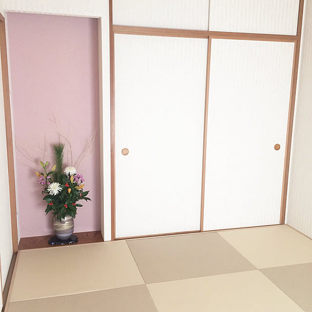 部屋全体/生花のある暮らし/和洋折衷/和室/琉球畳風...などのインテリア実例 - 2023-08-26 20:18:15