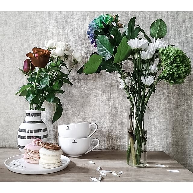 お花のある暮らし/IG→yuri47198/いいね&コメント嬉しい♡/おウチ時間/おウチカフェ...などのインテリア実例 - 2024-03-31 16:03:00