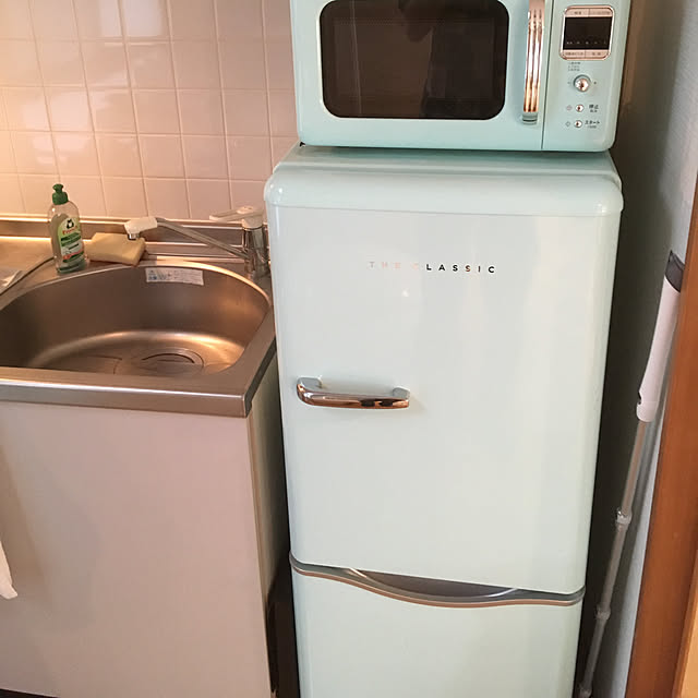 返品OK!条件付】DAEWOO 冷凍冷蔵庫 150L 2ドア 右開き ミント 返品OK!条件付】DAEWOO 冷凍冷蔵庫 150L 2ドア 右開き ミント