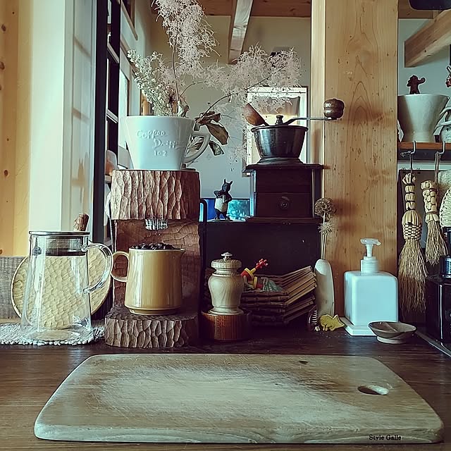 キッチン/まな板/作家もの/木の家/無垢の家...などのインテリア実例 - 2025-03-21 22:23:05