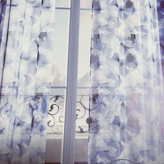 さわやかな雰囲気/レース✖️レース/お気に入り♡/カーテンレース/部屋全体のインテリア実例 - 2020-05-28 12:26:03