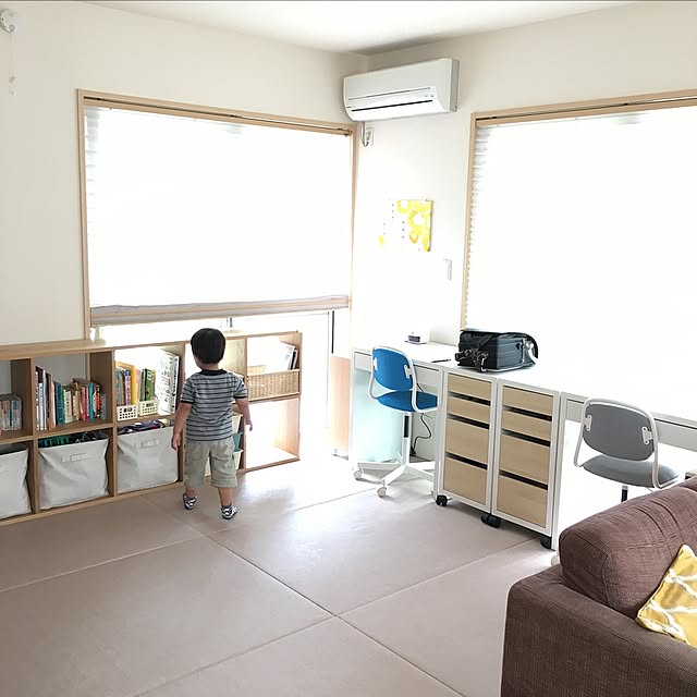 部屋全体/学習机/IKEA/無印良品/ニトリ...などのインテリア実例 - 2017-06-18 12:05:41