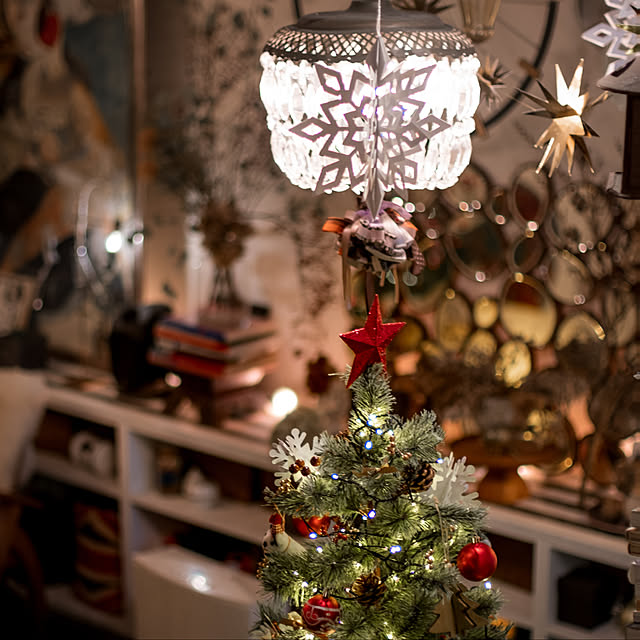 クリスマス/照明/アンティーク/メゾネット/築50年...などのインテリア実例 - 2021-12-14 21:17:19