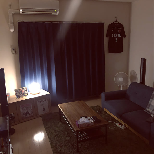 照明/一人暮らし/アンティーク/カフェ風/ソファ...などのインテリア実例 - 2019-09-08 22:34:39