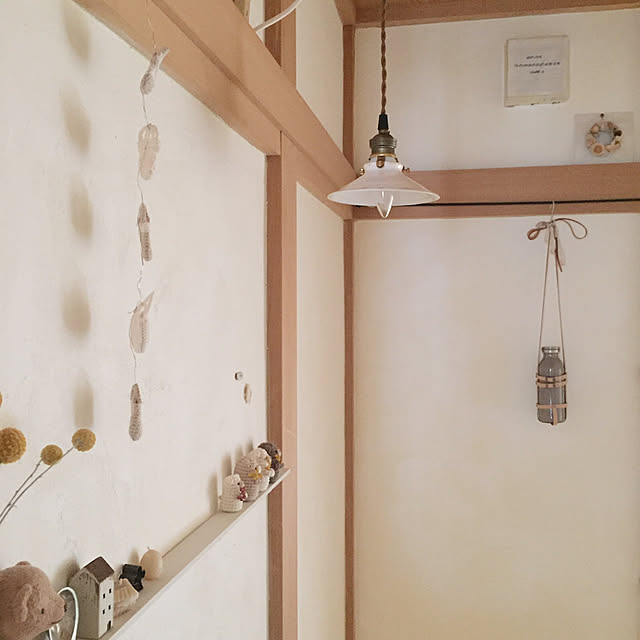 部屋全体/ペンダントライト/マグボトル/和室/漆喰壁DIY...などのインテリア実例 - 2020-06-17 19:59:38