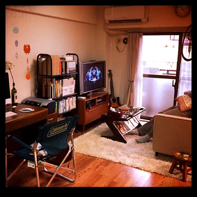 部屋全体/椅子/ソファー/パソコン周り/ラグ・絨毯...などのインテリア実例 - 2013-02-15 18:15:47