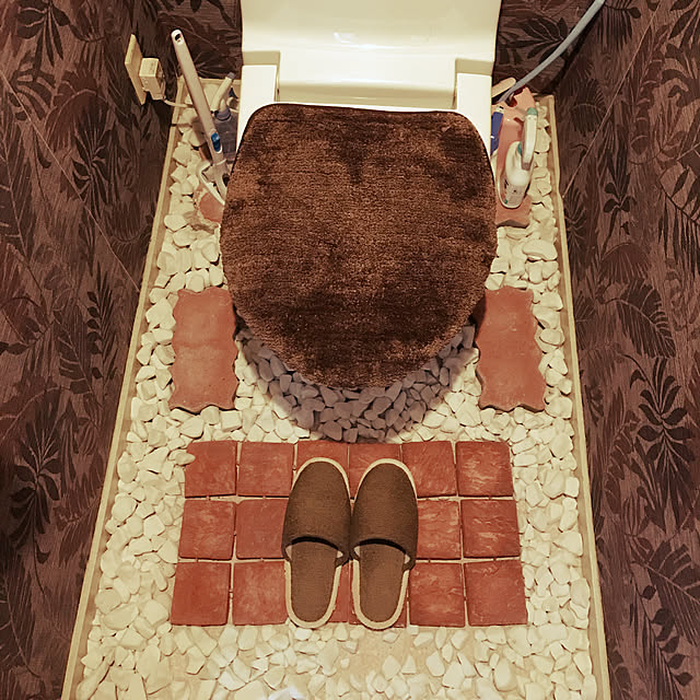 バス/トイレ/便座カバー/メンズ部屋のインテリア実例 - 2018-02-04 15:43:17