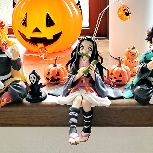 玄関/入り口/ダイソー/セリア/ハロウィンのインテリア実例 - 2021-10-10 13:51:24