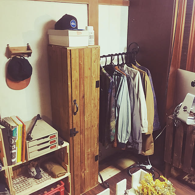 棚/ロッカーDIY/ロッカー風/ロッカー/DIY...などのインテリア実例 - 2018-06-25 19:20:56