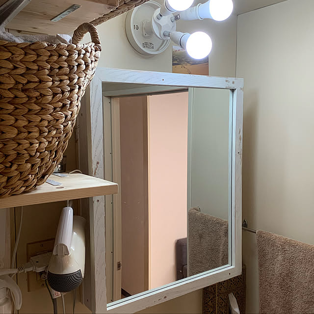ハンドメイド/バス/トイレ/DIY/県営団地/ナチュラルのインテリア実例 - 2020-10-21 12:18:55